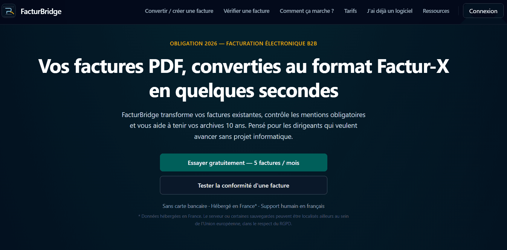 FacturBridge — FacturBridge : conservez votre logiciel de facturation et préparez-vous à la facture électronique