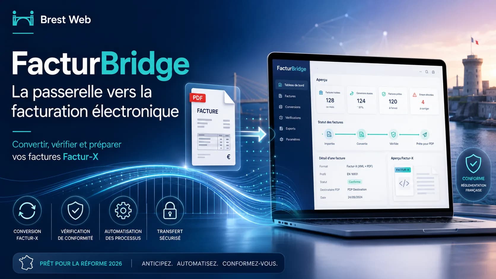 FacturBridge : conservez votre logiciel de facturation et préparez-vous à la facture électronique