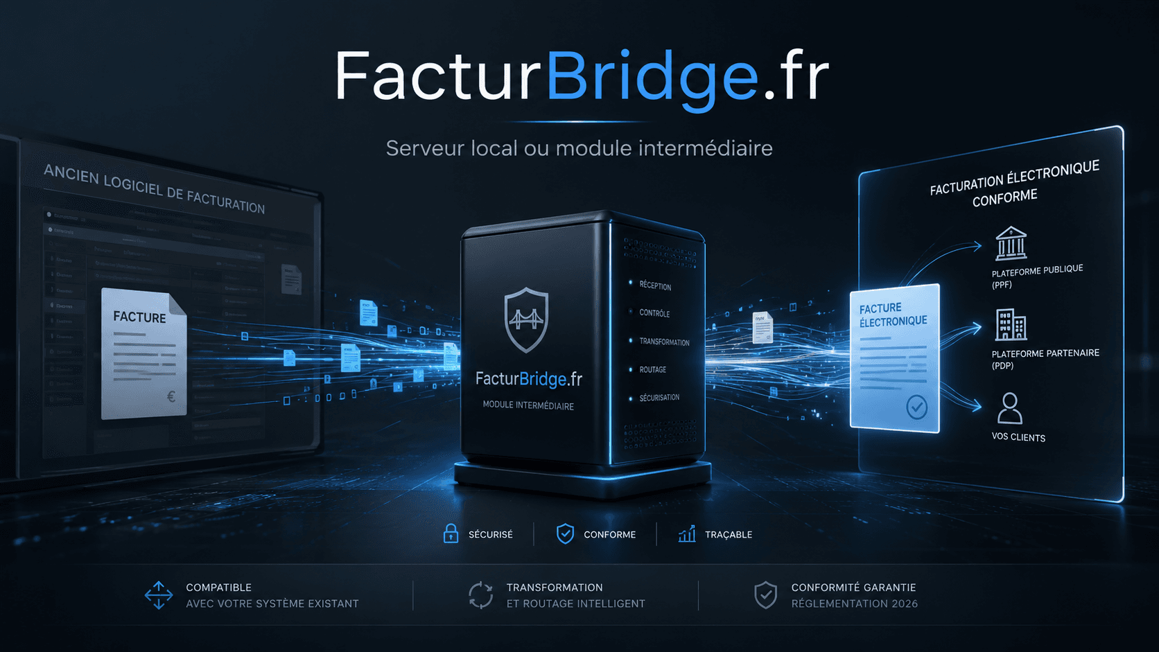 Module local ou serveur intermédiaire